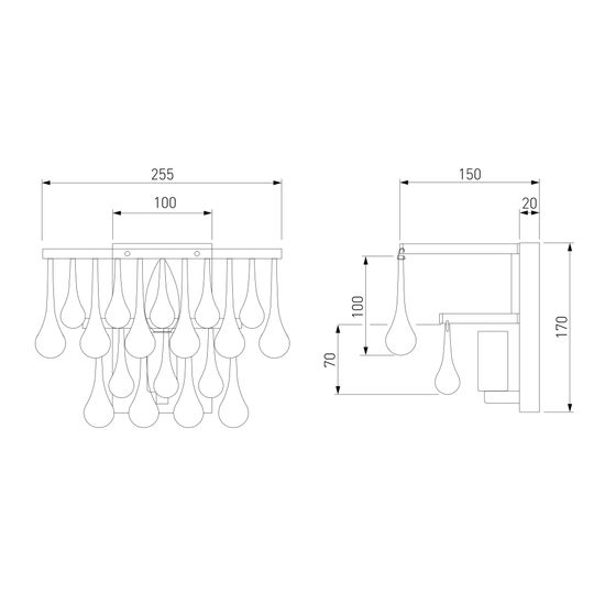 476/1 / настенный светильник