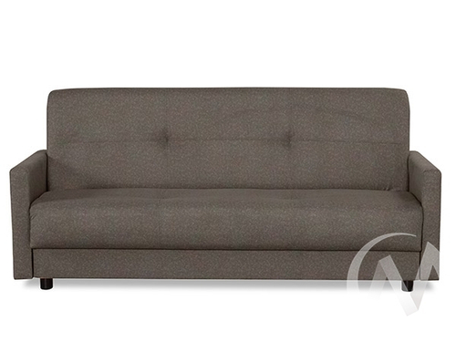 Диван прямой Квин (БД) California 04 (велюр серо-коричневый)