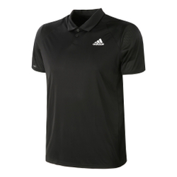 Мужское теннисное поло adidas Club 3 Stripes Polo Men - Black, White
