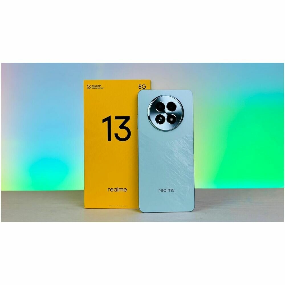 Смартфон Realme 13 5G 12/256GB, Android, Ростест, Speed Green