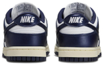 Кроссовки Nike Dunk Low "Midnight Navy And White" 2023 (Женская размерная сетка)