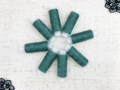 Нитки армированные 45ЛЛ 150 м, светлая морская волна