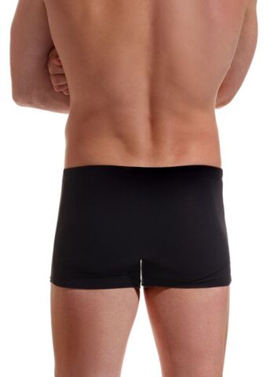 Хлопковые мужские трусы-боксеры (Размер: XL) (Цвет: черный)