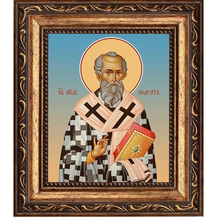 Кодрат Афинский и Магнезийский епископ, апостол от 70-ти. Икона на холсте.