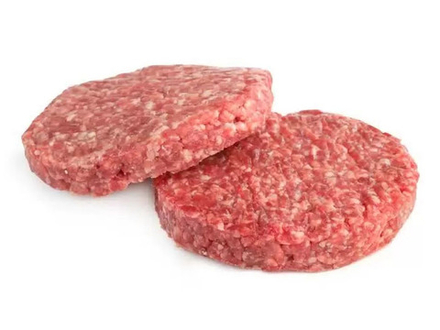 Стейк бургер из мраморной говядины №1.1 (+соль), 120мм, 150г/шт, 30шт, ПНД, ROSSO, зам