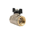 Кран шаровый ВР 1" бабочка с биркой LD Pride