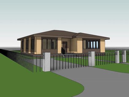 Развитие проекта одноэтажного дома «Дельта»
