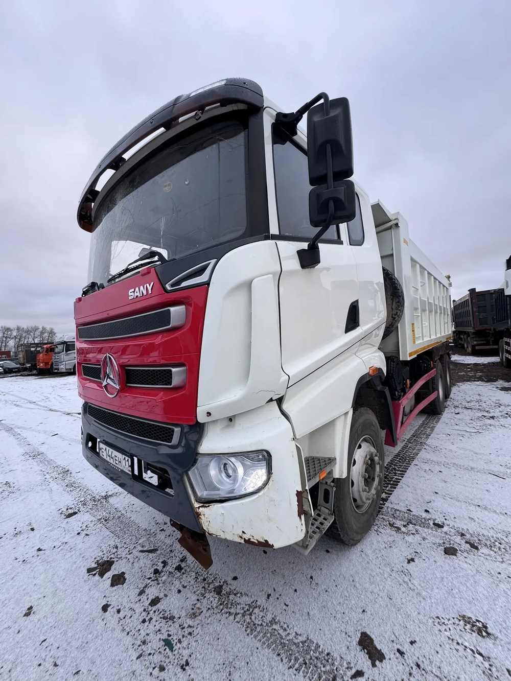 SANY SYZ320* 6x4 Самосвал SYZ320C-8S(V) (Дизельный, 12,1 л., 446 л.с., МТ)