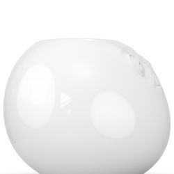 Ваза Amused, 16,5 см, белая