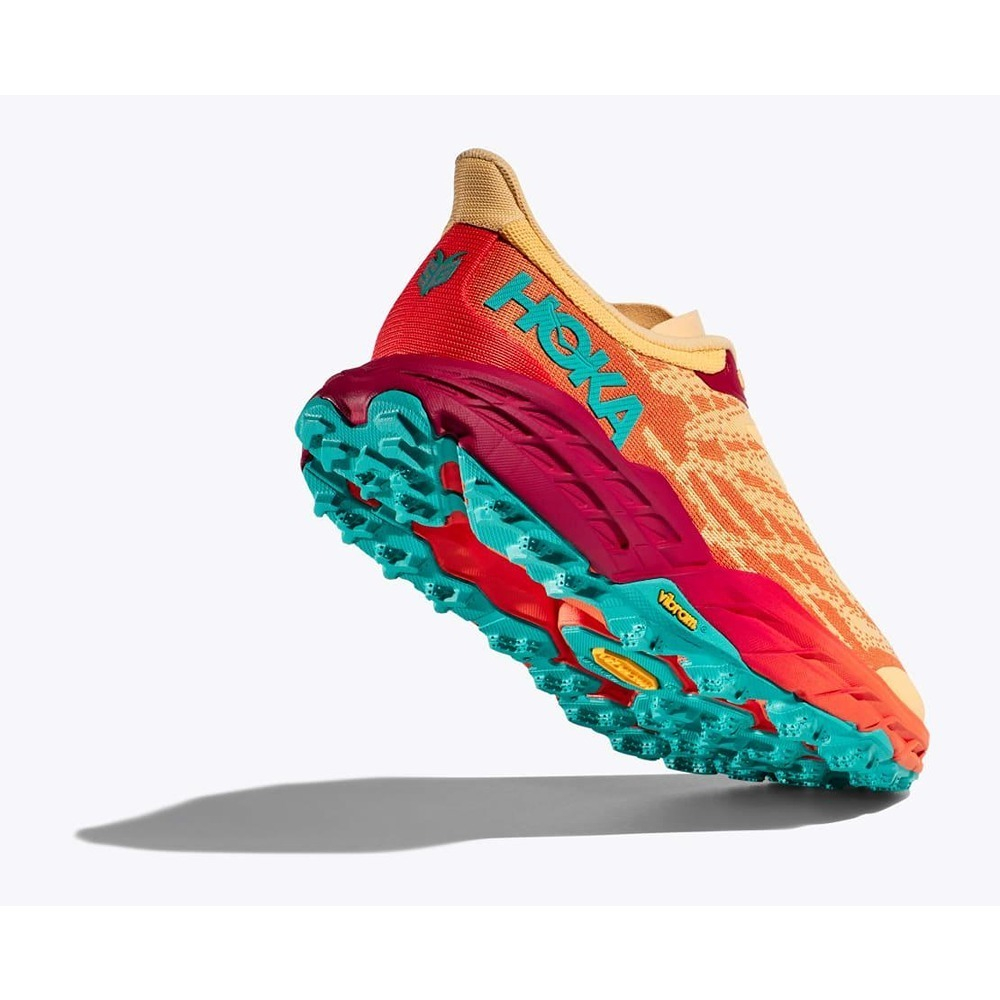 Кроссовки женские HOKA W SPEEDGOAT 5 WIDE IMPALA / FLAME