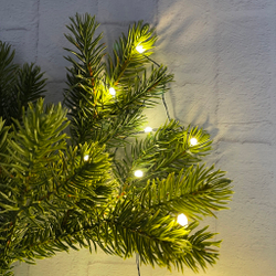 Гирлянда 1м String Light Капли Макро на зеленом проводе 100 ламп