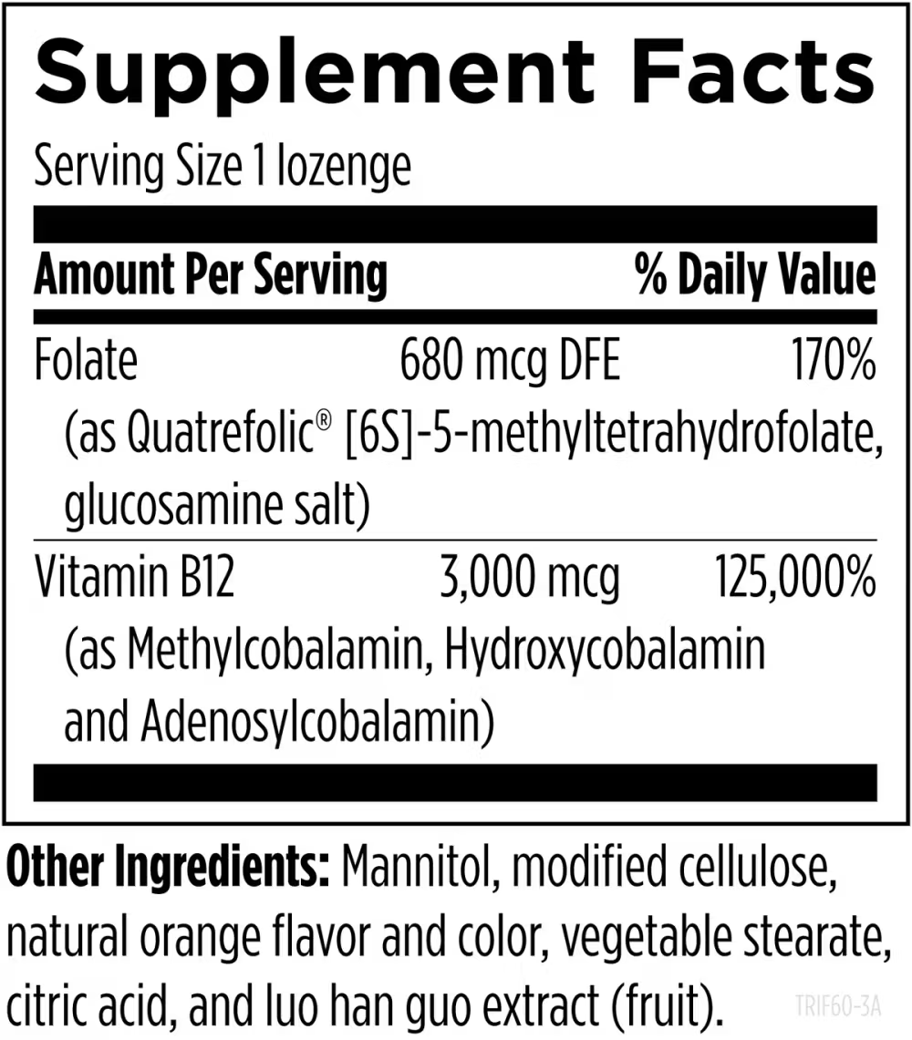 Designs For Health - Trifolamin™ - 60 lozenges