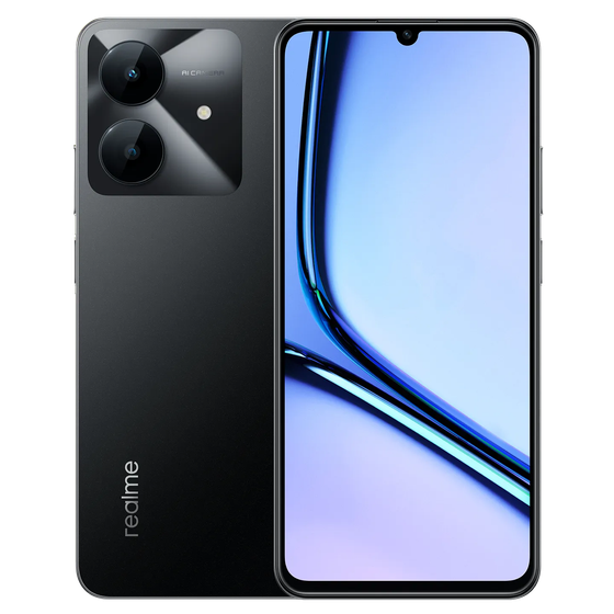 Смартфон realme Note 60x 64 ГБ черный