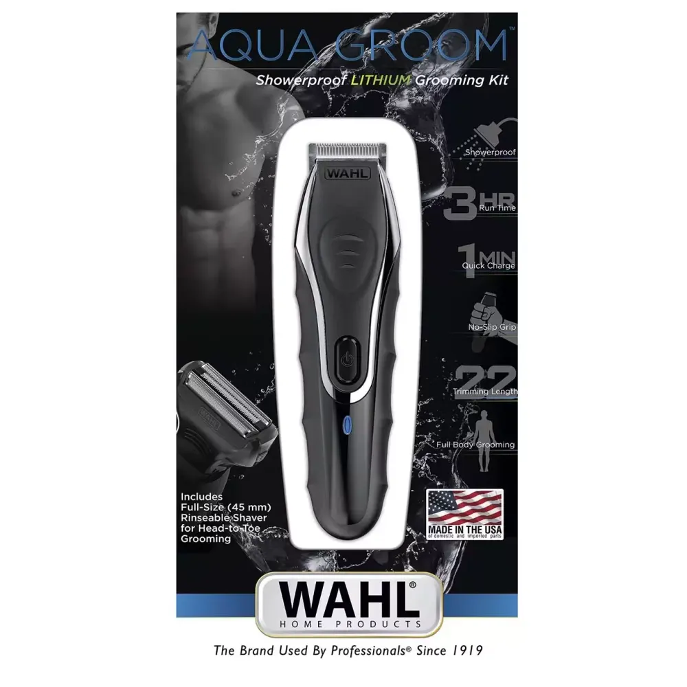 Триммер водонепроницаемый Wahl Aqua Groom (9899-016) - 8