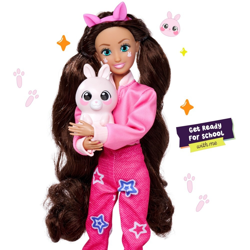 Simba Kawaii Hi - Модная кукла Люси и кролик Момо + 10 аксессуаров 5953975