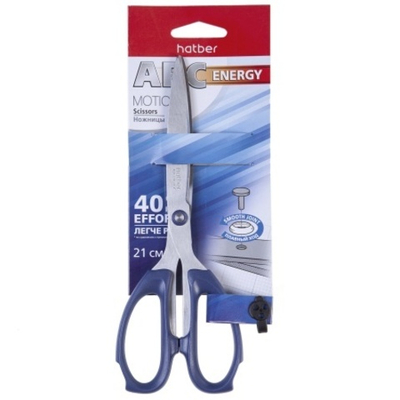 Ножницы Hatber 21см MOTION Лёгкий Рез
