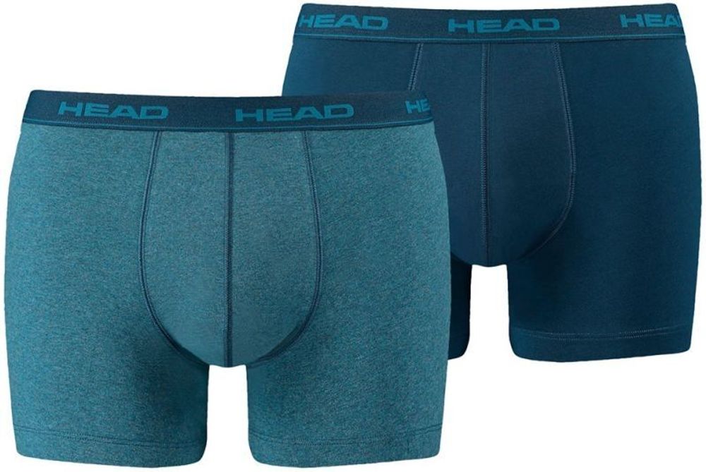 Мужские спортивные боксеры Head Mens Boxer 2Pack - blue heaven