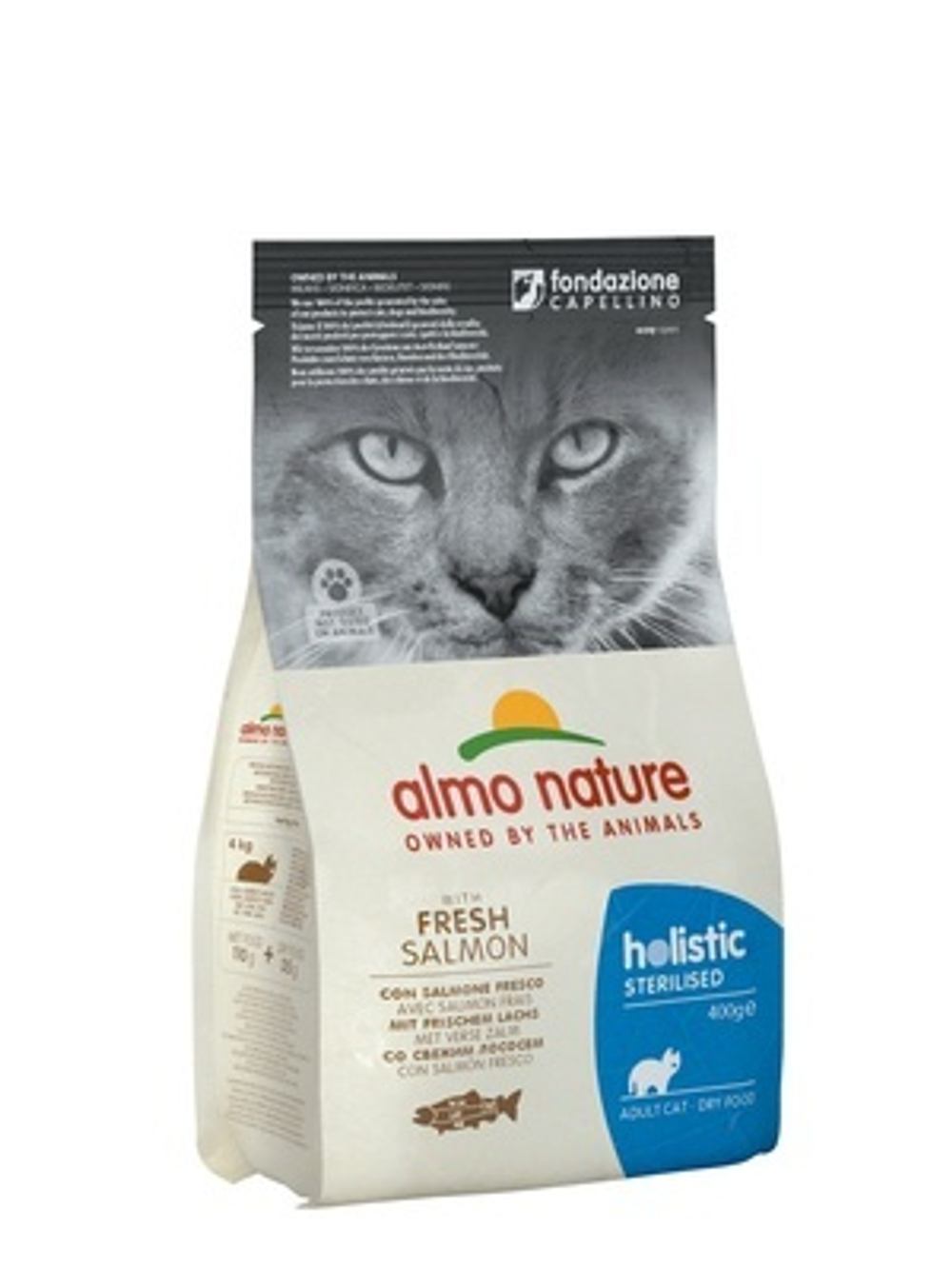 Almo Nature Для кастрированных кошек с Лососем и Рисом (Functional - Adult Sterilised Salmon and Rice) 0,4 кг
