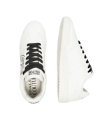 Кожаные кроссовки Versace Jeans Couture - белый(77YA3SD1ZP347)