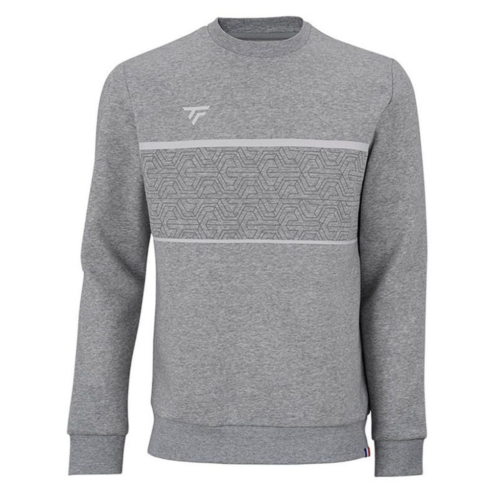 Кофта для мальчика теннисная Tecnifibre Team Junior - silver