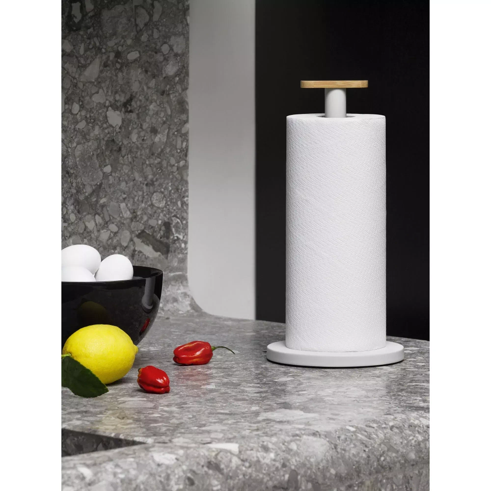 Alessi - Держатель для бумажных полотенец Mattina серый / артикул   BG05 WG  / GTIN 8003299461486