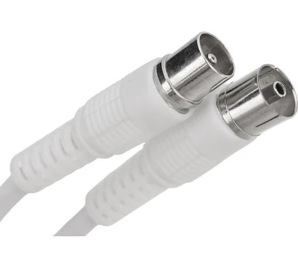 Антенный удлинитель 3с2v белый L10м. штекер-гнездо 1132-1 Dori