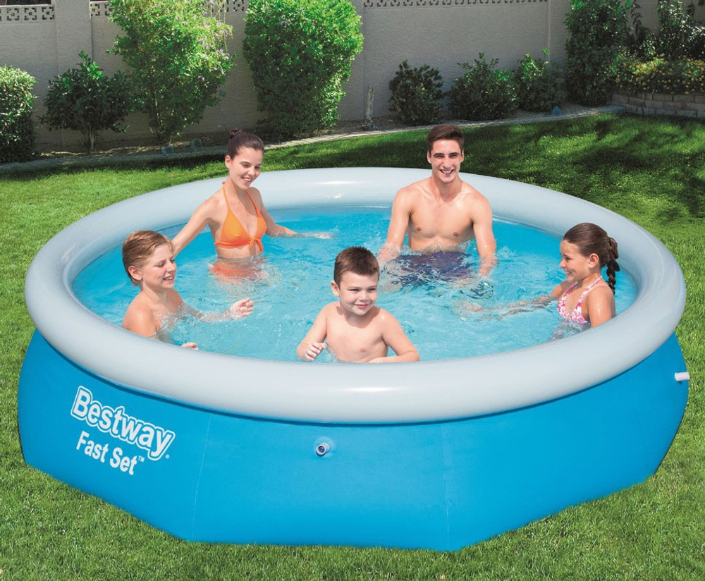 Надувной бассейн, 305х76 см. Bestway 57266