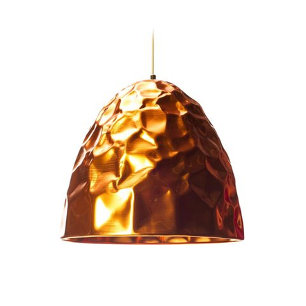 Светильник подвесной, медно-золотого цвета, ручная работа