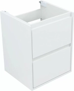 Тумба с раковиной Aquanet Милан 336366/330428 50 белый глянец