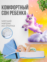 Кровать переносная детская с антимоскитной сеткой