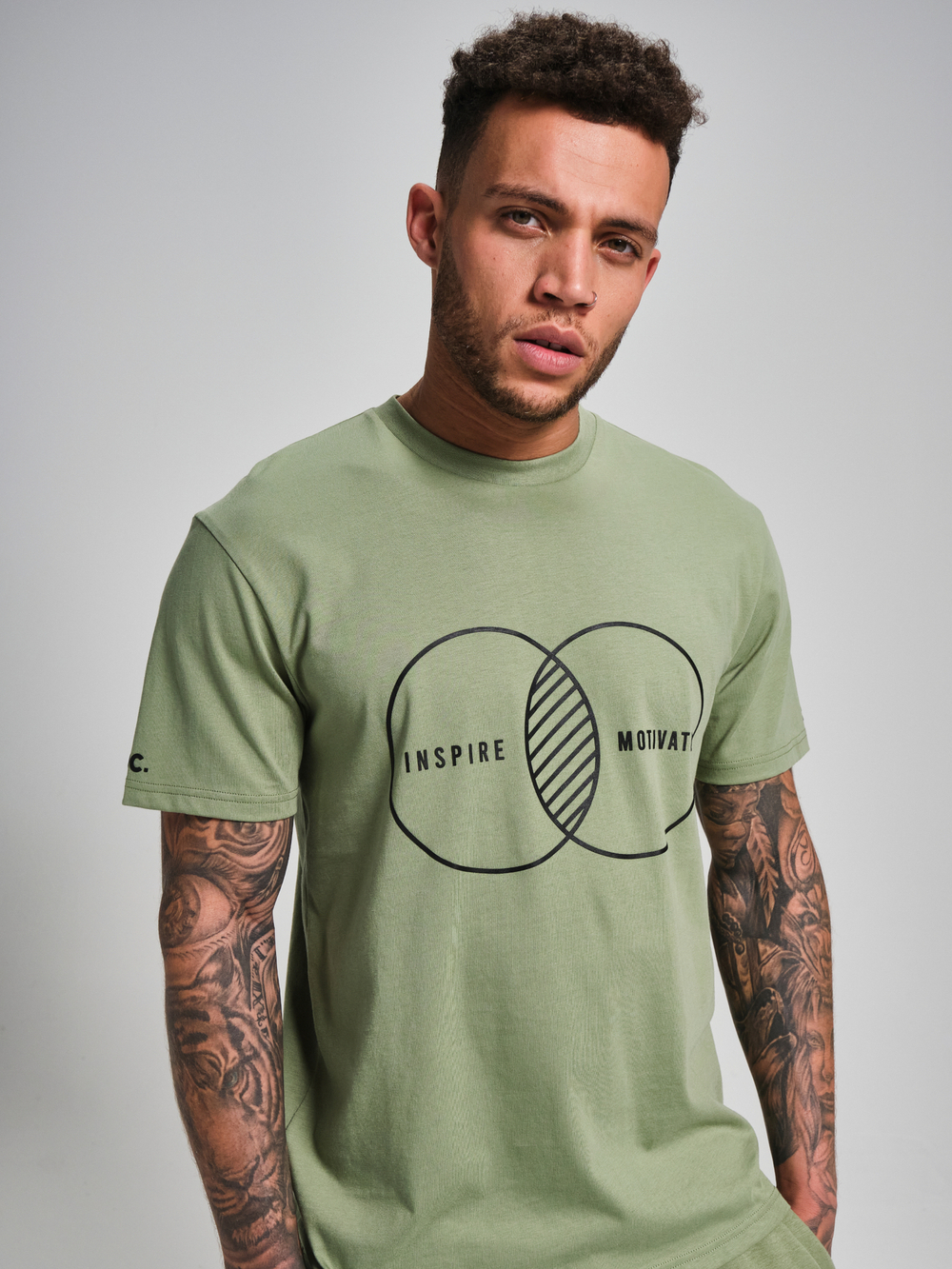 Футболка мужская ORIGINAL CREATOR INSPIRE T-SHIRT, Светло-зеленый