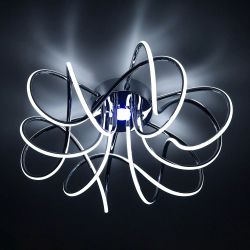 Citilux Мишель CL229161 RGB Люстра светодиодная с пультом Хром