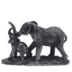 GAEM Фигурка декоративная "Слоны", L21 W7 H13 см
