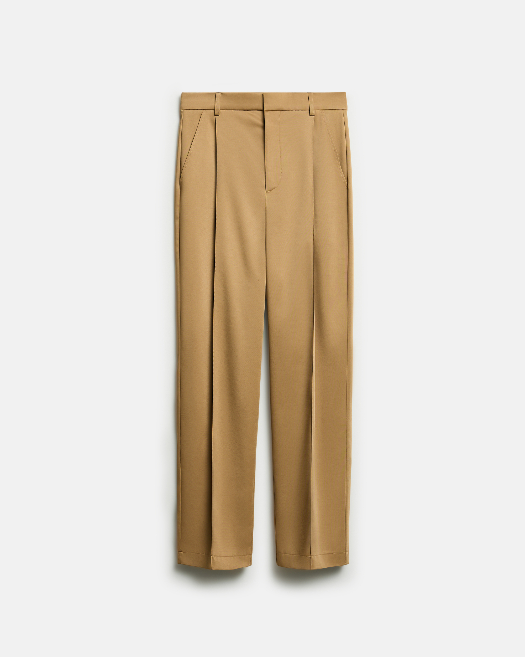 БРЮКИ С ЗАСТРОЧЕННЫМИ СТРЕЛКАМИ