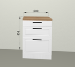 Монс Н63 белый