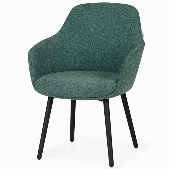 Кресло Lucio зеленая ткань