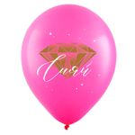 Шар (12"/30 см) 8 марта Нежность, Ассорти Пастель 2 ст. 2 цв. 25 шт.