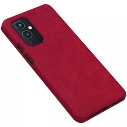 Кожаный чехол-книжка Nillkin Leather Qin для OnePlus 9 China версия