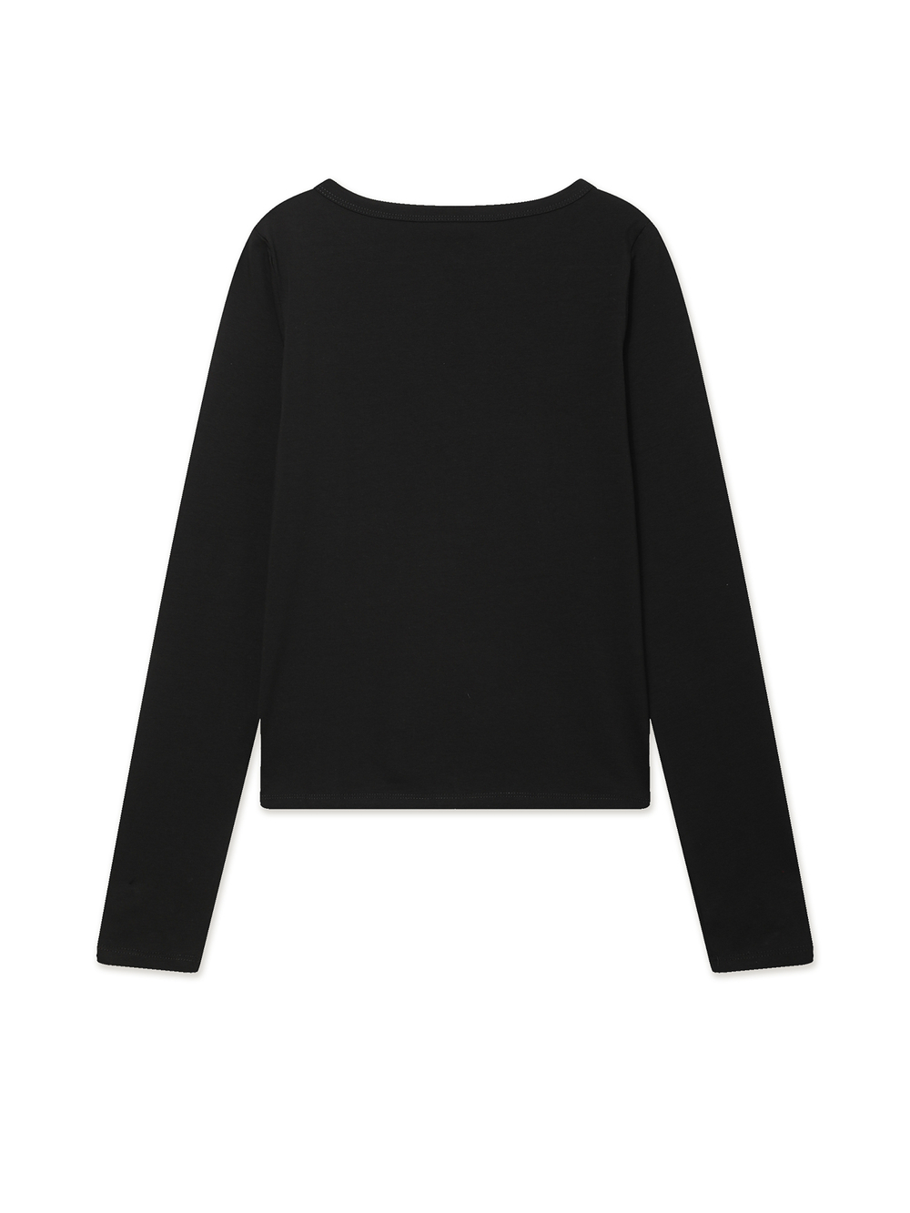 Топ Silent Vow Black Sigil Cursive Graphic Eyelet Neck