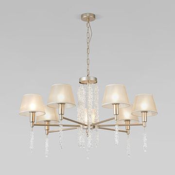 Подвесной светильник 7*Е14 60148/7 матовое золото Charuel Eurosvet