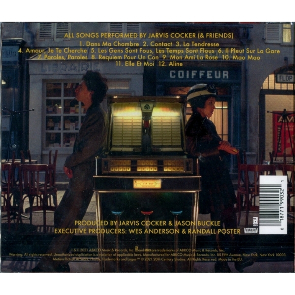 Jarvis Cocker / Chansons D'Ennui Tip-Top (CD)