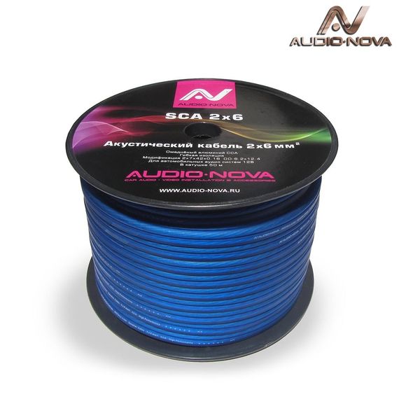Кабель акуст. AUDIO NOVA SCA 2x6