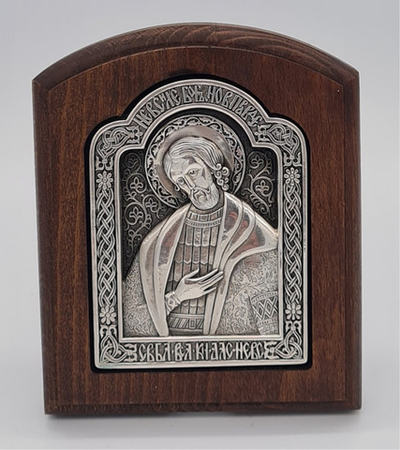 Икона д/р 8*10 сер. Александр Невский (Ков) 10696005