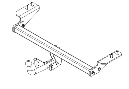 Фаркоп Avtos на HAVAL Jolion (2021-)(паспорт и сертификат в комплекте)(без электрики)HV 04