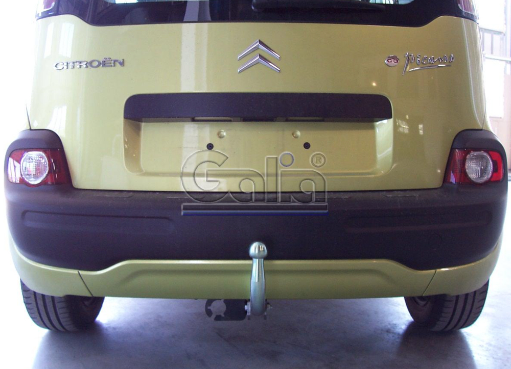 Фаркоп оцинкованный Galia C059A для Citroen C3 Picasso 2009-2017(паспорт и сертификат в комплекте)(без электрики)