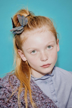 ZARA РУБАШКА С ВОЛАНАМИ, СИНИЙ