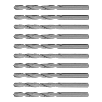 Сверло по металлу, 6 мм, полированное, HSS, 10 шт, цилиндрический хвостовик Matrix