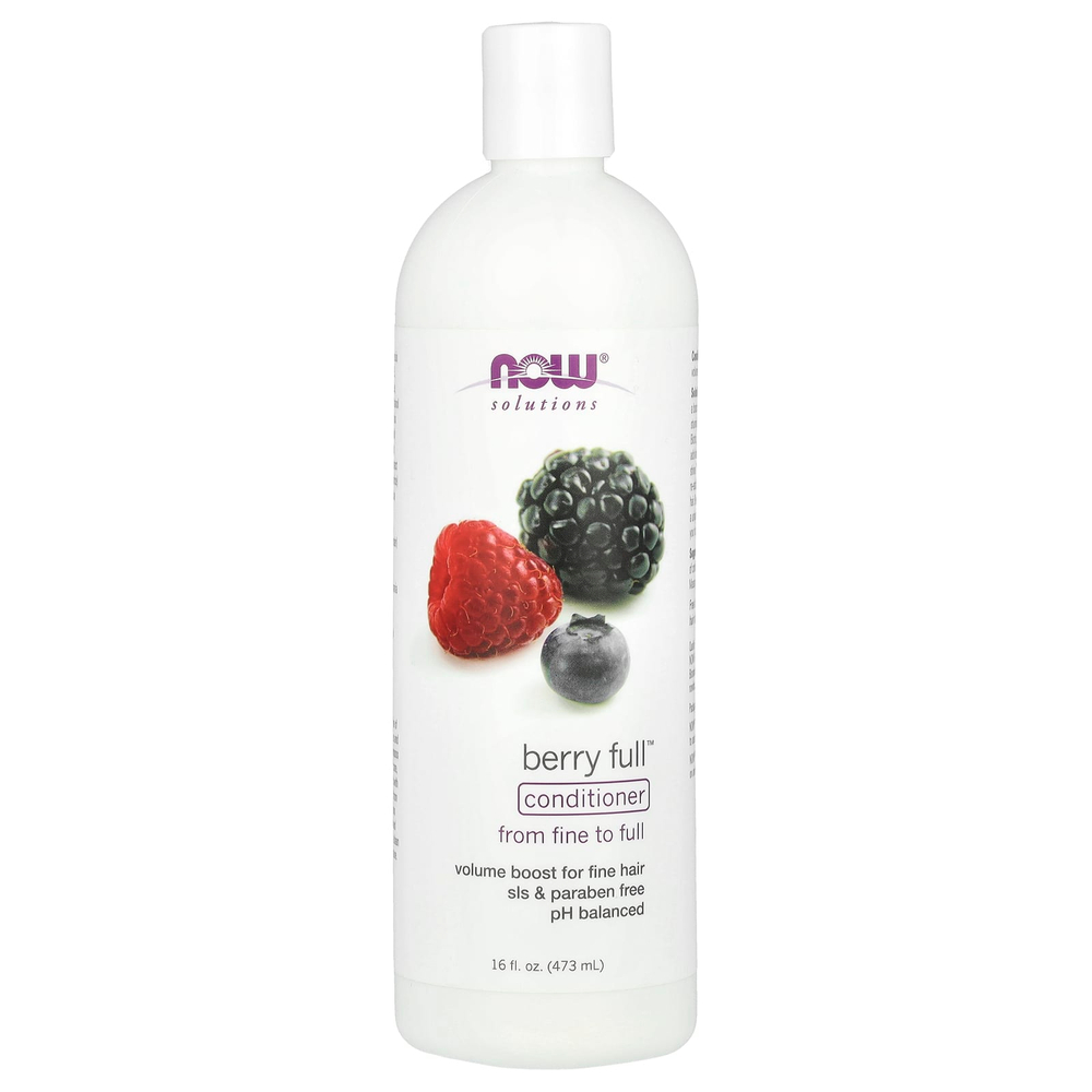 NOW Foods, Solutions, кондиционер для насыщенных ягод, от хорошего до насыщенного, 473 мл (16 жидк. унц.)