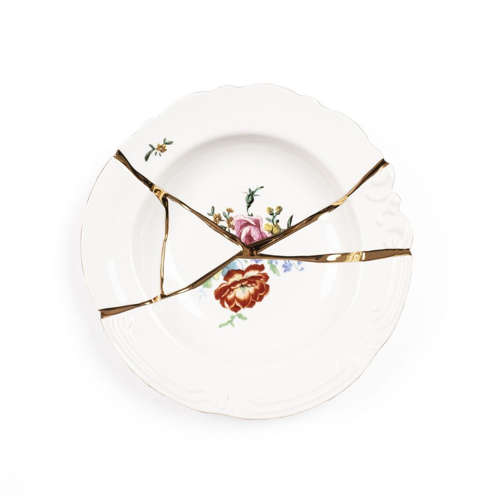 Тарелка глубокая Kintsugi