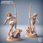Человек секси девушка миниатюра для dnd, днд, pathfinder, фентези, Настольная игра, НРИ, Варгейм, РПГ